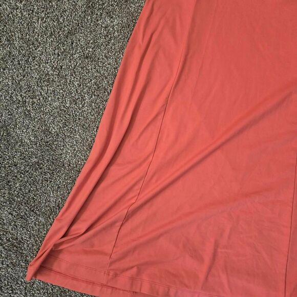 Women's Patagonia Coral Halter Tie Athletic Workout Aline Midi Dress Large - Picture 3 of 7